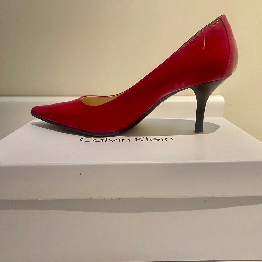 Calvin Klein Red Heels